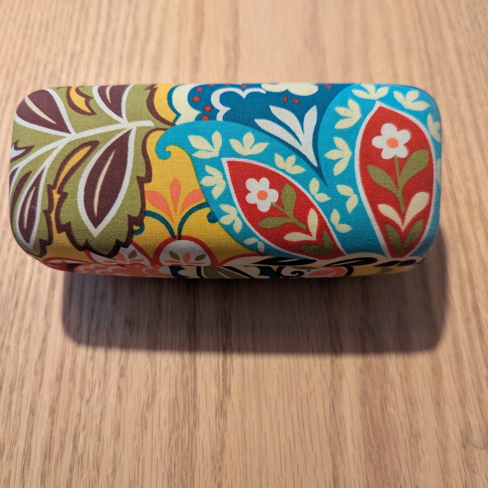Floral Multicolor Glasses Case